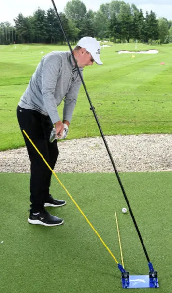Golf Training Aid Swing Plate Dual Pro by Jamie Brittain