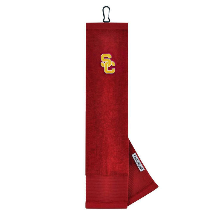Team Effort NCAA Face/Club Tri-Fold Embroidered Towel 2023