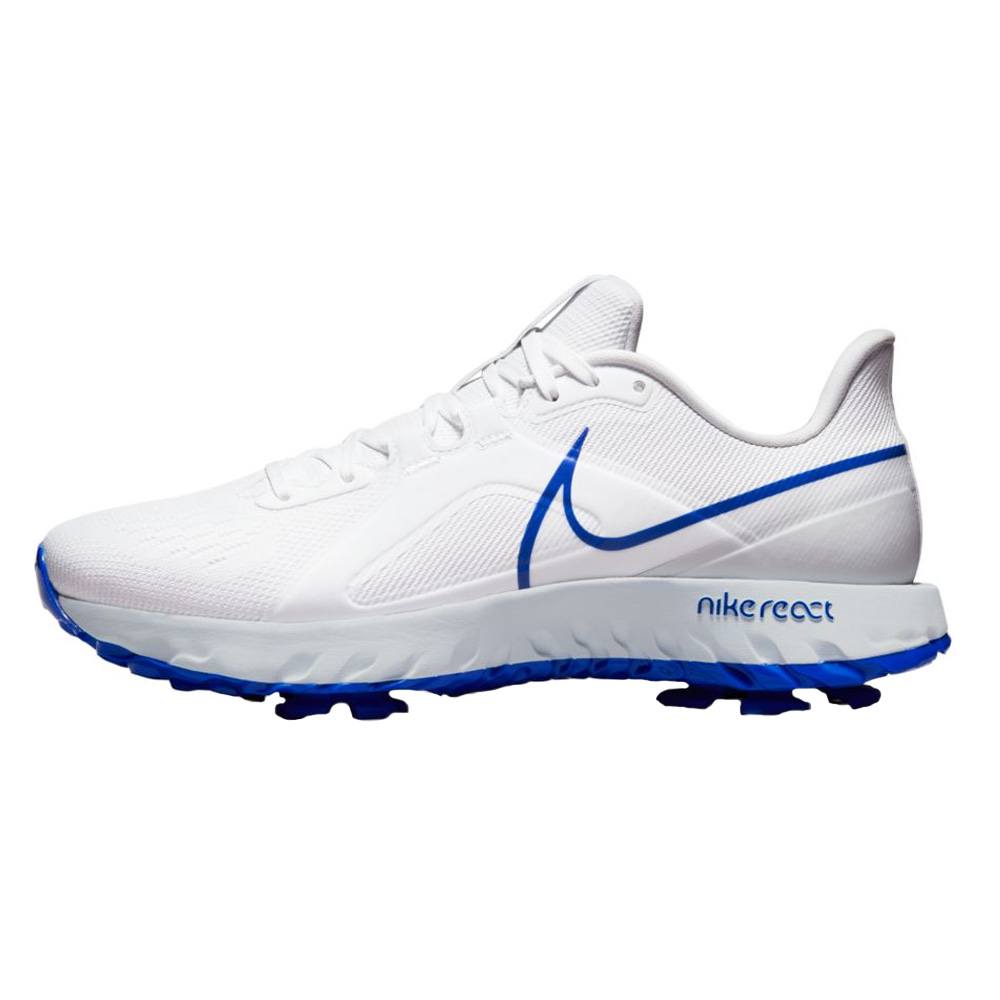 Nike React Infinity Pro Golf Shoes White/Racer Blue/Pure Platinum