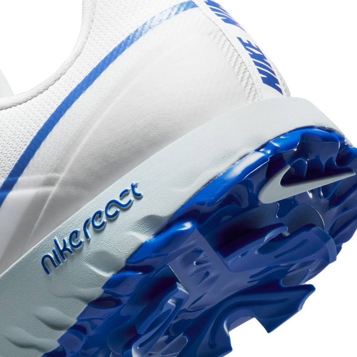 Nike React Infinity Pro Golf Shoes White/Racer Blue/Pure Platinum - FW20 Men