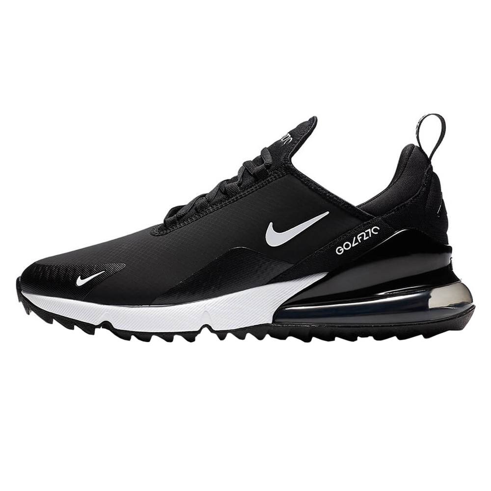 Nike Air Max 270 G Spikeless Golf Shoes Black/Whte/Hot Punch