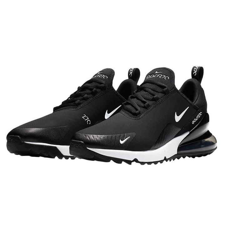 Nike Air Max 270 G Spikeless Golf Shoes Black/Whte/Hot Punch - SP23 Unisex