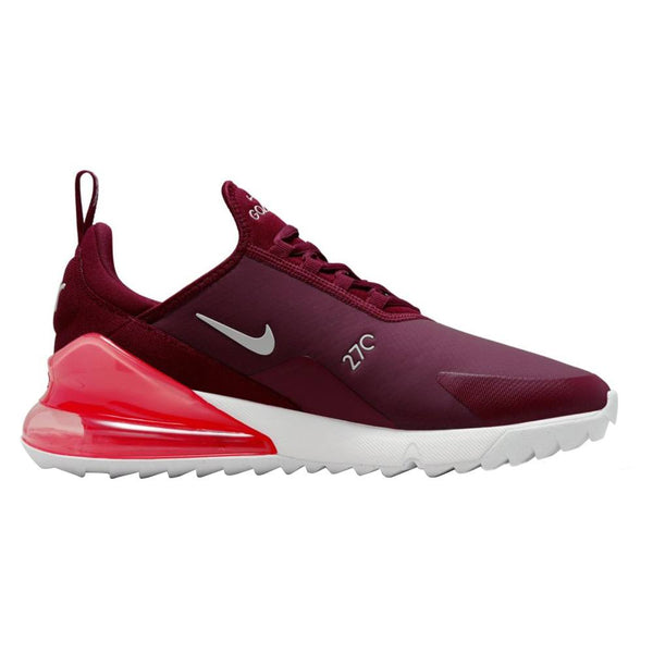 Nike Air Max 270 G Spikeless Golf Shoes Dark Beetroot/Sail/Pink Salt - SP23 Unisex