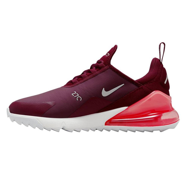 Nike Air Max 270 G Spikeless Golf Shoes Dark Beetroot/Sail/Pink Salt - SP23 Unisex