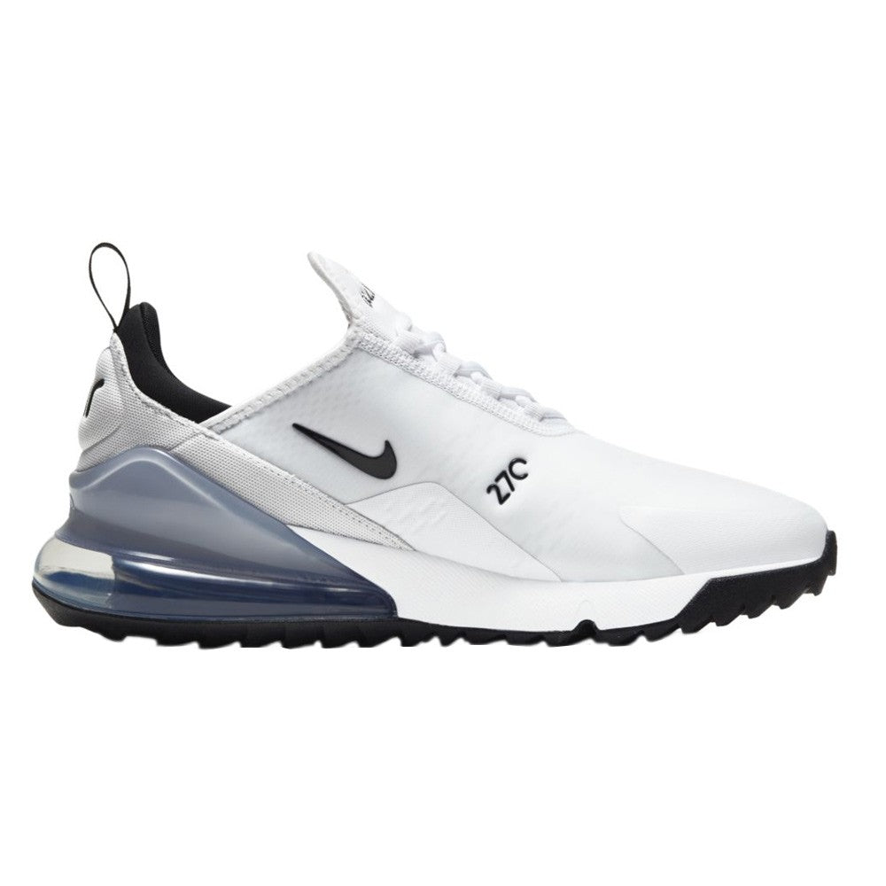 Nike Air Max 270 G Spikeless Golf Shoes White/Black/Pure Platinum - SP23 Unisex
