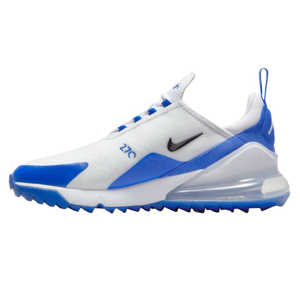 Nike Air Max 270 G Spikeless Golf Shoes White/Black/Racer Blue/Pure Platinum - SP23 Unisex