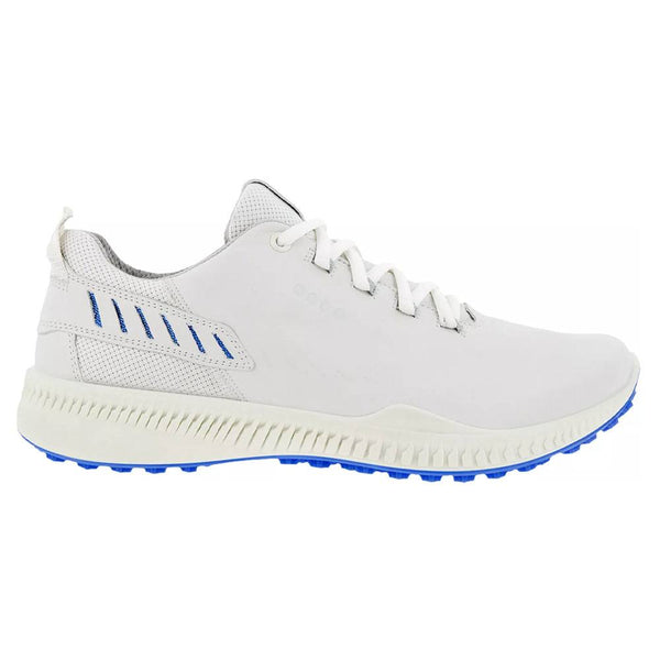 ECCO S-Line Hybrid Spikeless Golf Shoes White/Blue - 20 Men