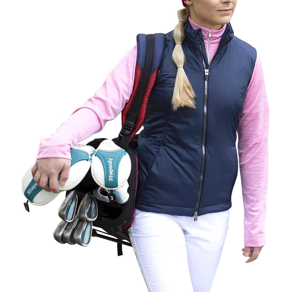 Galvin Green Lizl Bodywarmer Golf Vest Navy - FW20 Women