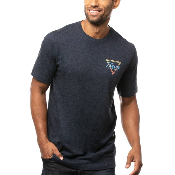 TravisMathew Prep School Golf T-Shirt Mood Indigo/Vinatge Indigo - SS21 Men