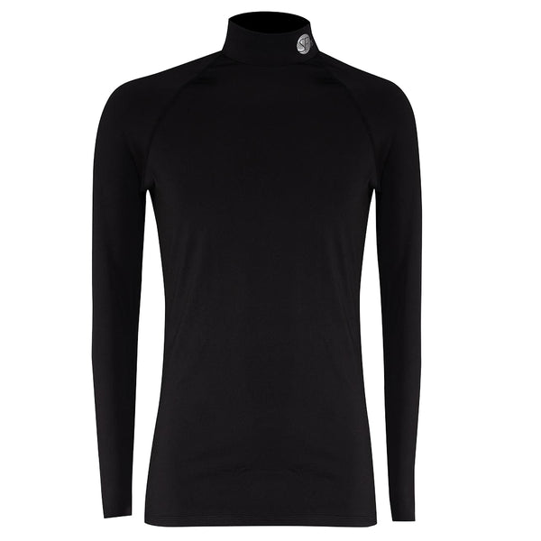 SParms Sun Protect+ Winter Full Body Warm High Neck Golf Mock Black - FW20 Men