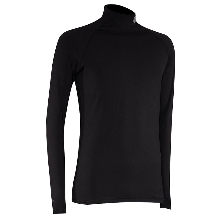 SParms Sun Protect+ Winter Full Body Warm High Neck Golf Mock Black - FW20 Men