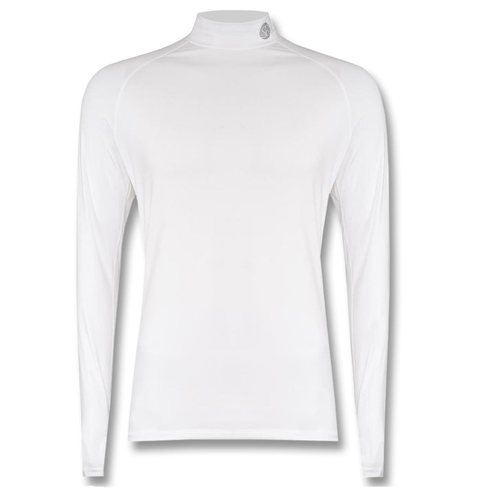 SParms Sun Protect+ Winter Full Body Warm High Neck Golf Mock White - FW20 Men
