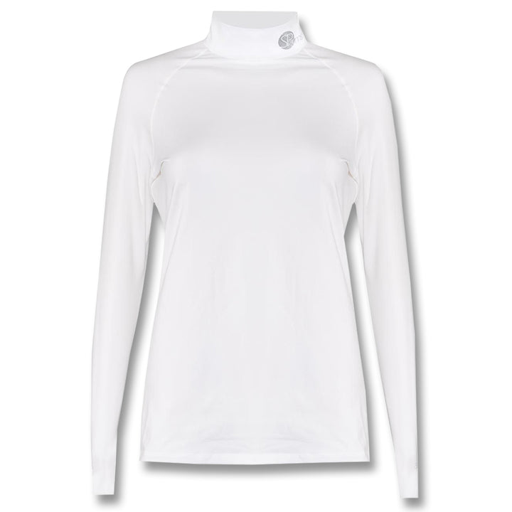 SParms Sun Protect+ Winter Full Body Warm High Neck Golf Mock White - FW20 Women
