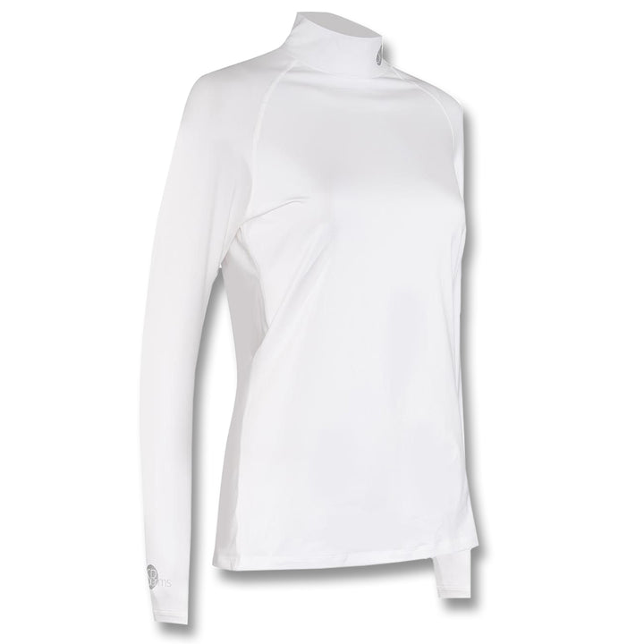SParms Sun Protect+ Winter Full Body Warm High Neck Golf Mock White - FW20 Women