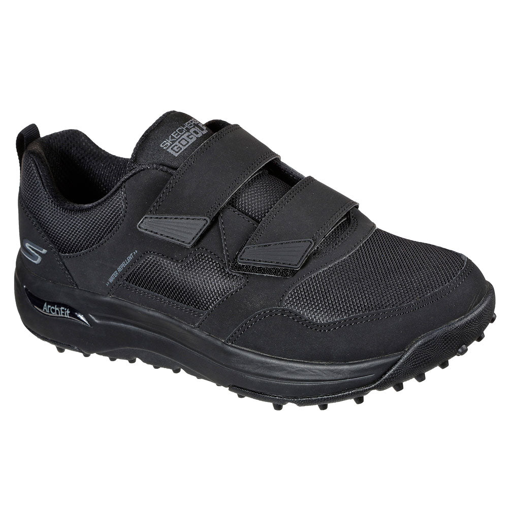 Skechers Go Golf Arch Fit - Front Nine Spikeless Golf Shoes Black/Gray - SP21 Men
