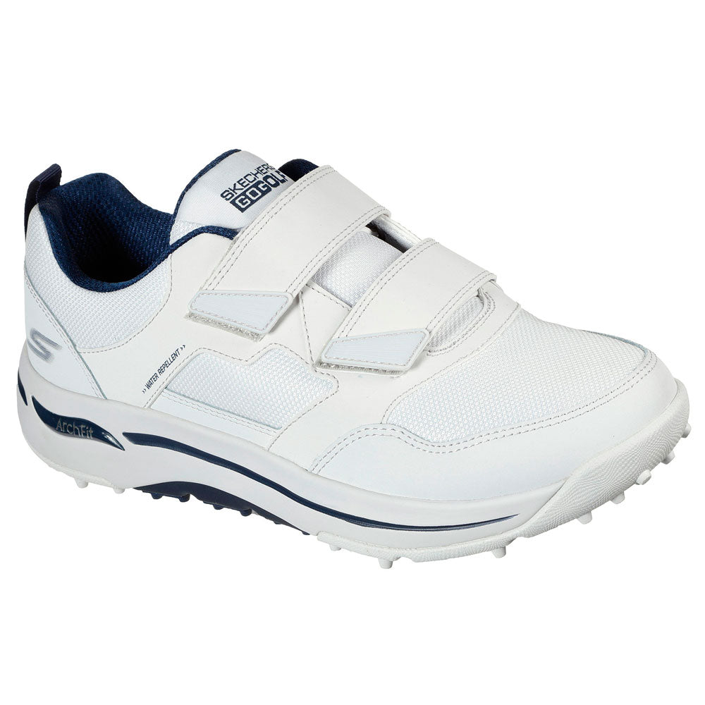 Skechers Go Golf Arch Fit - Front Nine Spikeless Golf Shoes White/Navy - SP21 Men