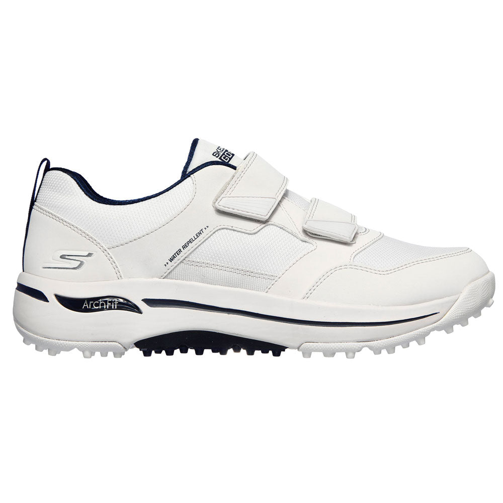 Skechers Go Golf Arch Fit - Front Nine Spikeless Golf Shoes White/Navy - SP21 Men