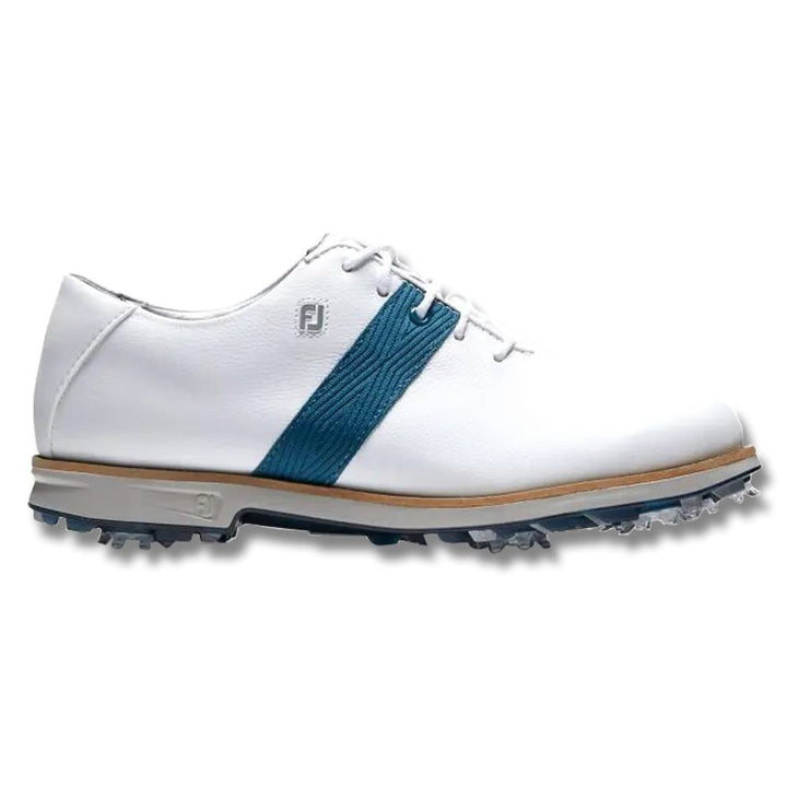 FootJoy Premiere Golf Shoes Previous Season Style White/Blue/Gray - 21 Women