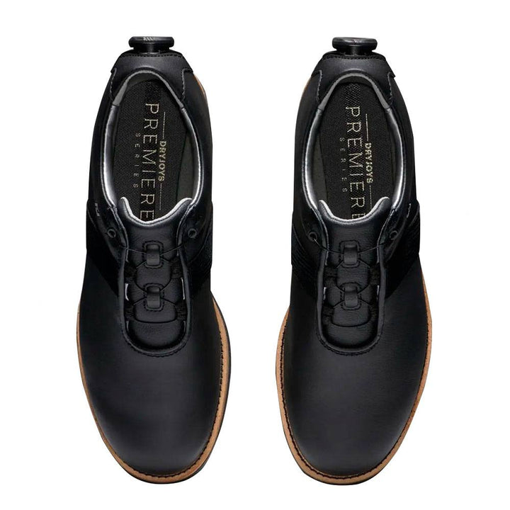 FootJoy Premiere BOA Golf Shoes Previous Season Style Black/Black/Charcoal - 21 Women