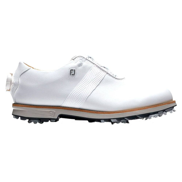 FootJoy Premiere BOA Golf Shoes Previous Season Style White/White/Gray - 21 Women