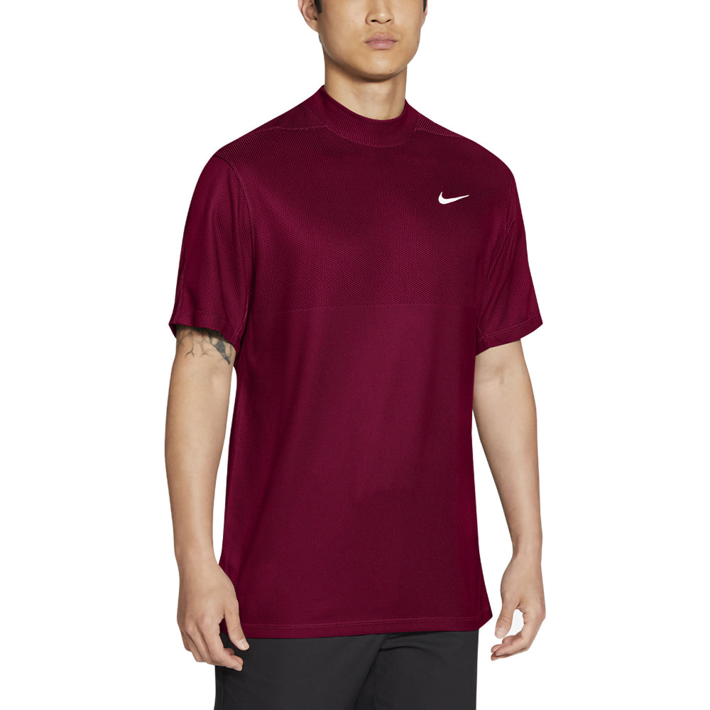 Nike Dri-FIT Tiger Woods Golf Mock Team Red/Gym Red/White - SP21 Men