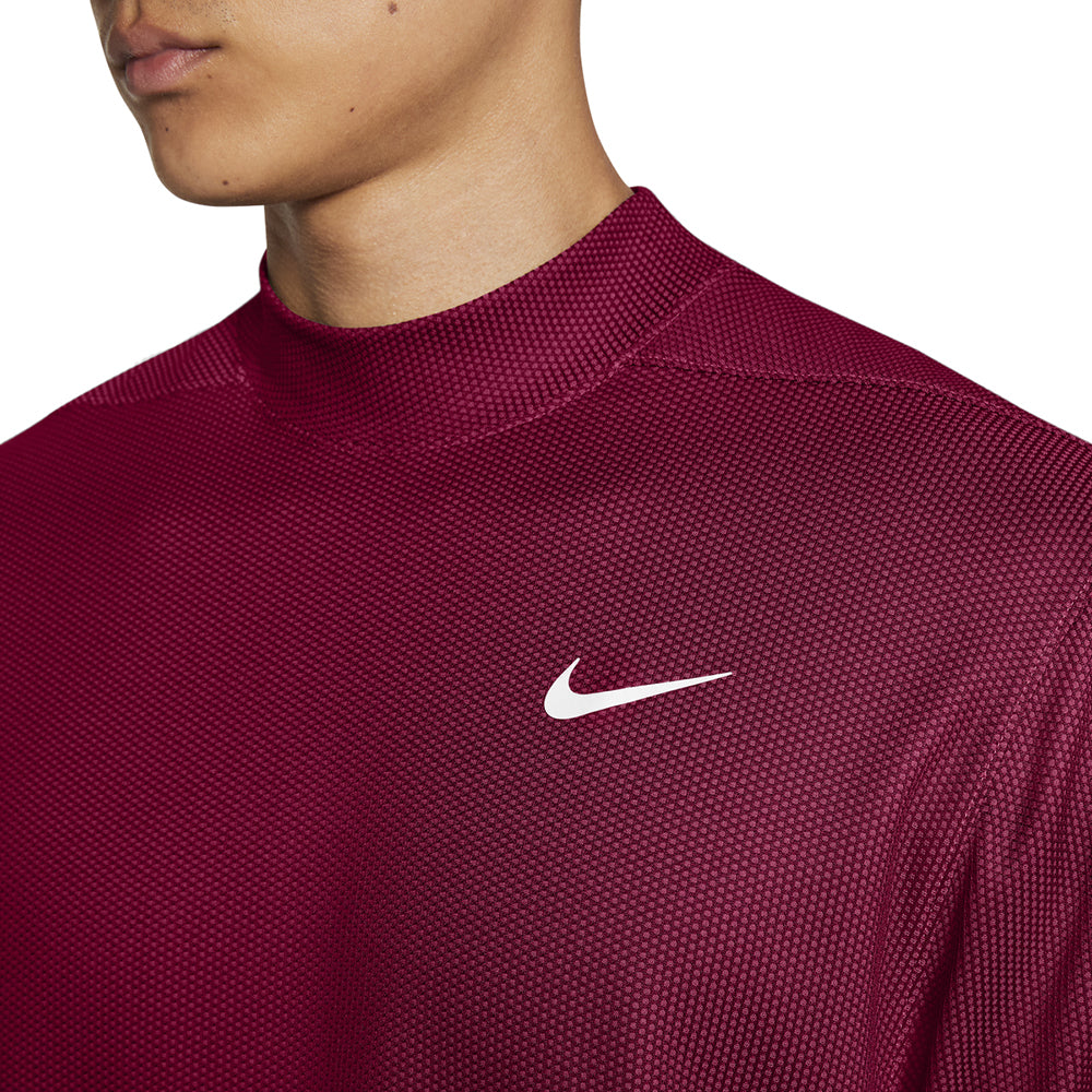 Nike Dri-FIT Tiger Woods Golf Mock Team Red/Gym Red/White - SP21 Men