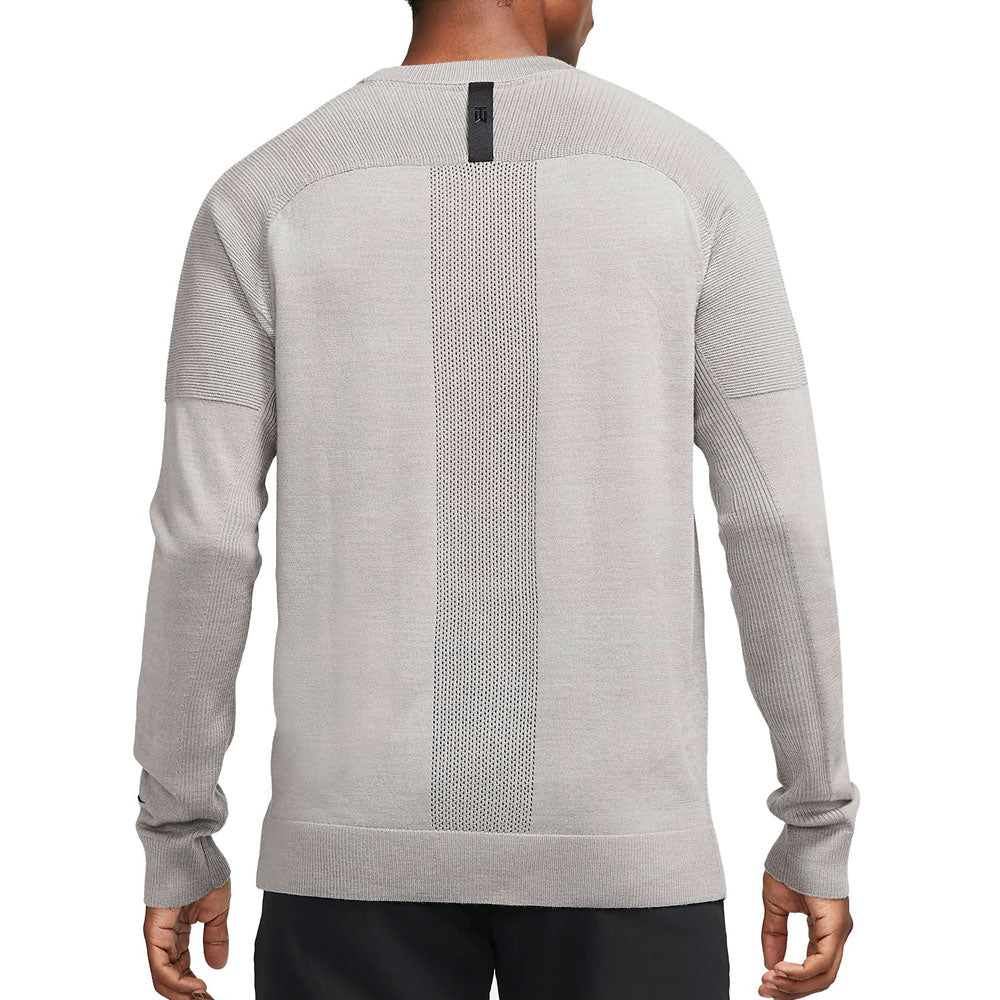 Nike Tiger Woods Knit Crew Golf Sweater Dust/Black - SP21 Men – Golfio