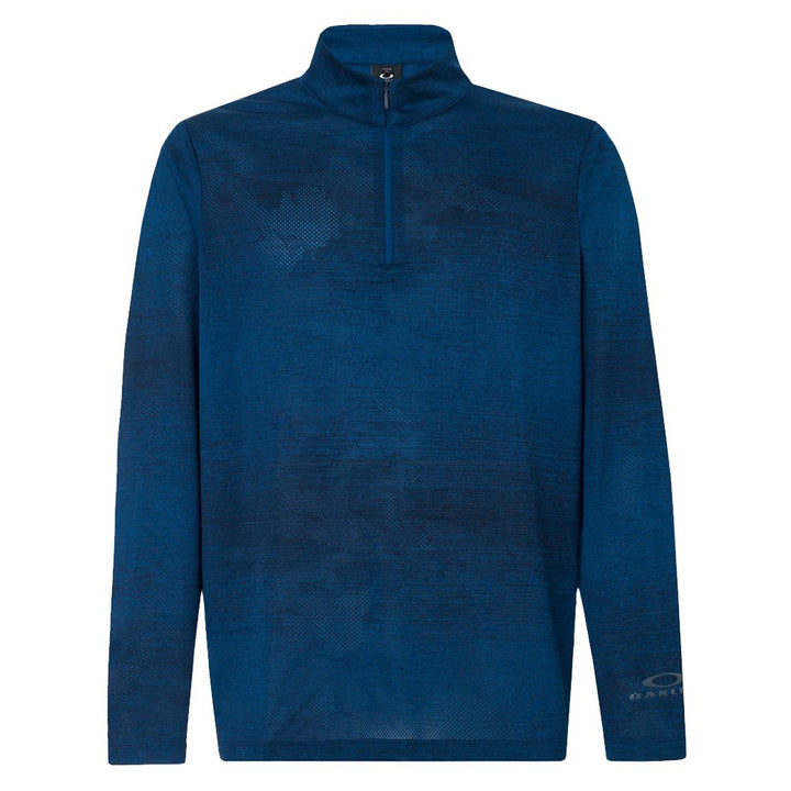 Oakley Contender Half Zip Golf Pullover Poseidon Dark Heather - SS21 Men