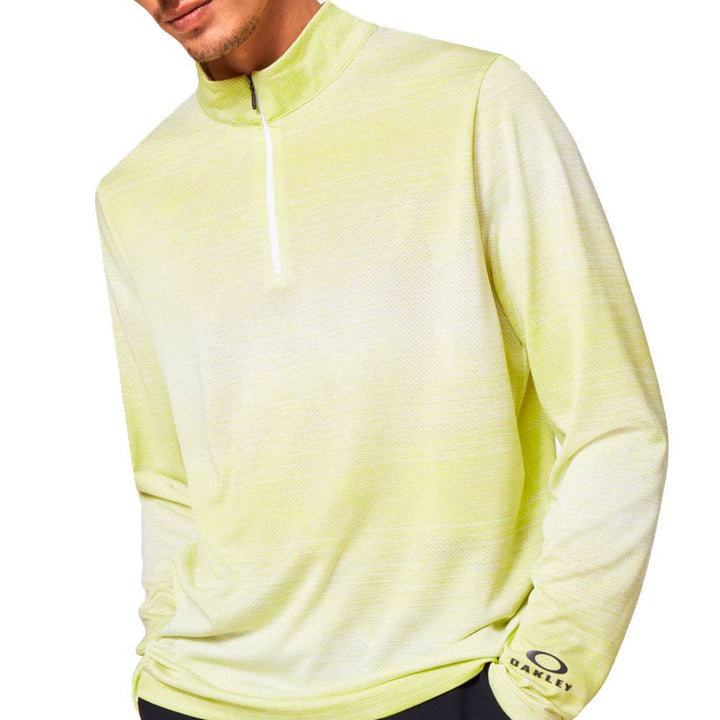 Oakley Contender Half Zip Golf Pullover White Heather - SS21 Men