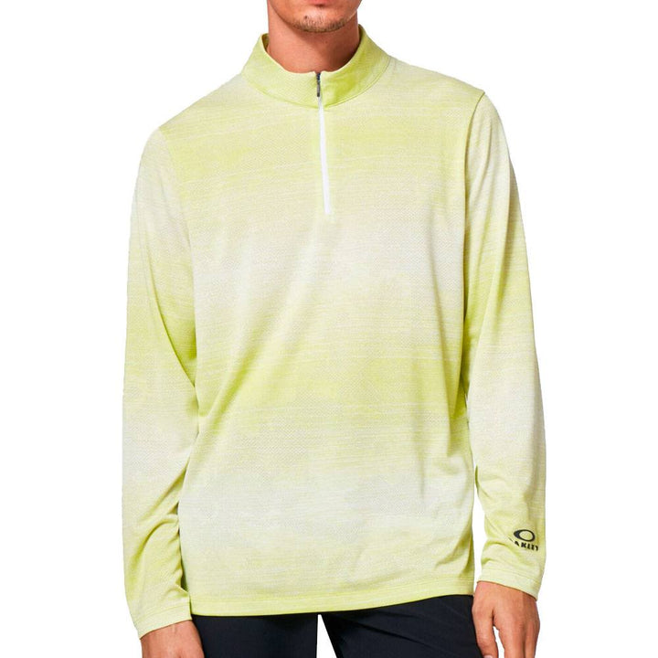 Oakley Contender Half Zip Golf Pullover White Heather - SS21 Men