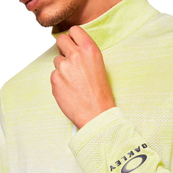 Oakley Contender Half Zip Golf Pullover White Heather - SS21 Men
