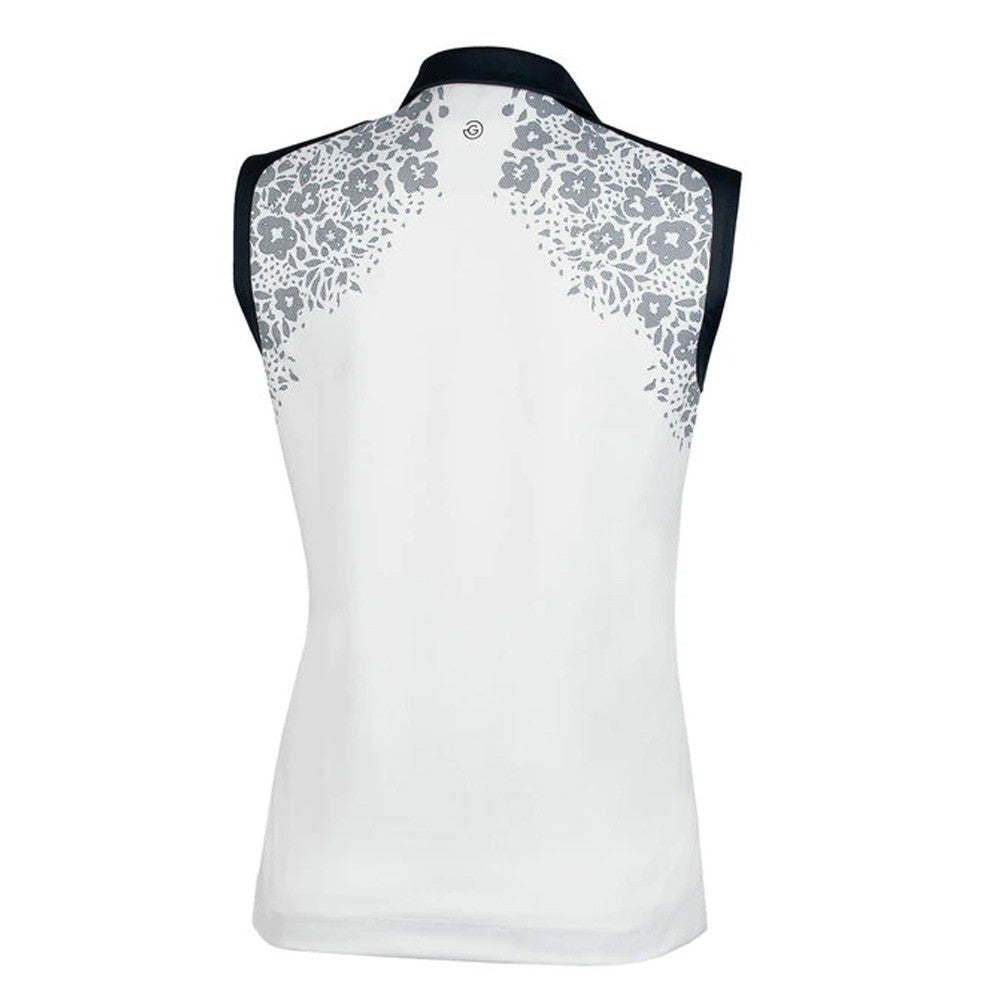 Galvin Green Meja Ventil8 Golf Polo White/Navy - SS21 Women