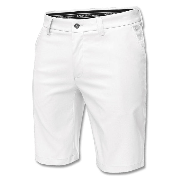 Galvin Green Paolo Ventil8 Golf Shorts White - SS22 Men
