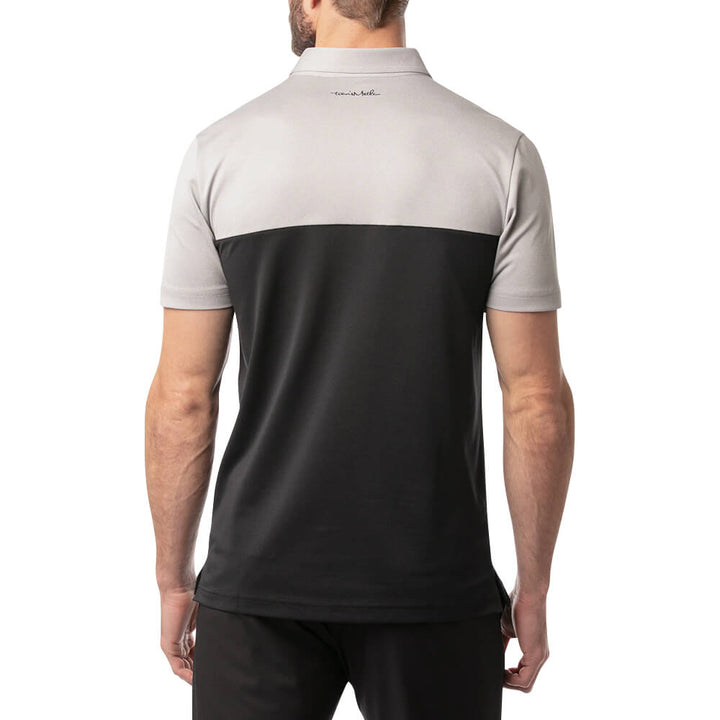 TravisMathew Real Treat Golf Polo Heather Light Gray - SS21 Men