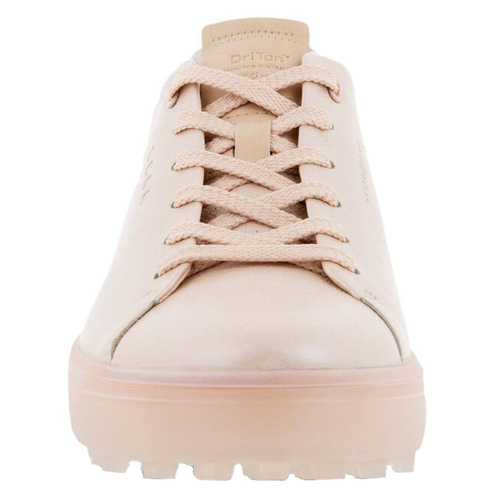 ECCO Tray Laced Spikeless Golf Shoes Rose Pearl Lyra - FW22 Women