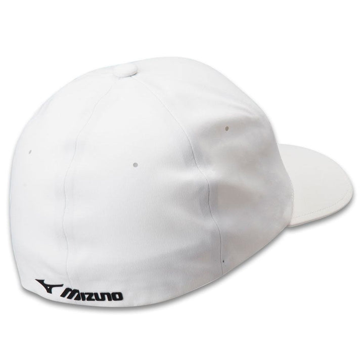 Mizuno Tour Delta Fitted Golf Cap White/Black - 22 Men