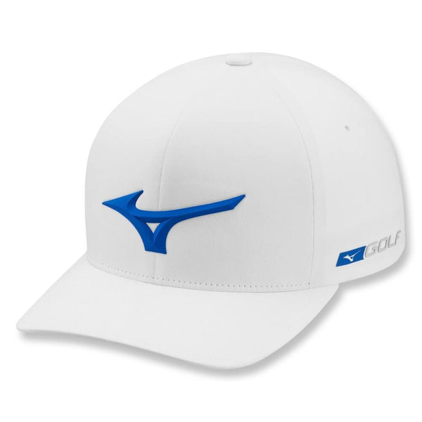 Mizuno Tour Delta Fitted Golf Cap White - 22 Men