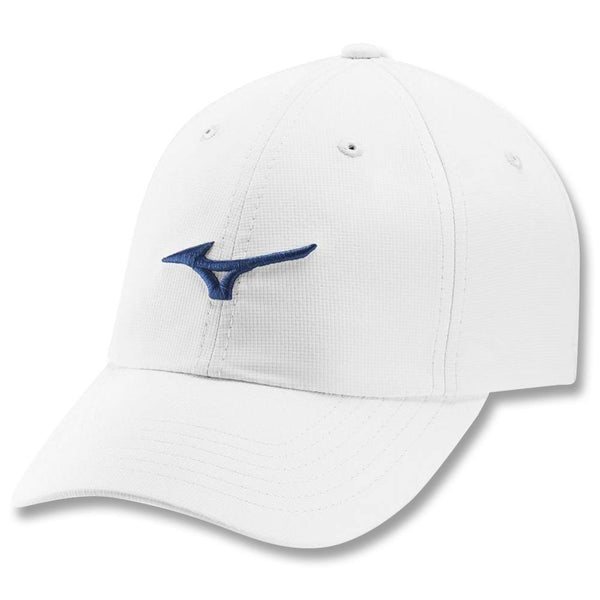 Mizuno Tour Adjustable Lightweight Golf Cap White/Cobalt - 22 Men