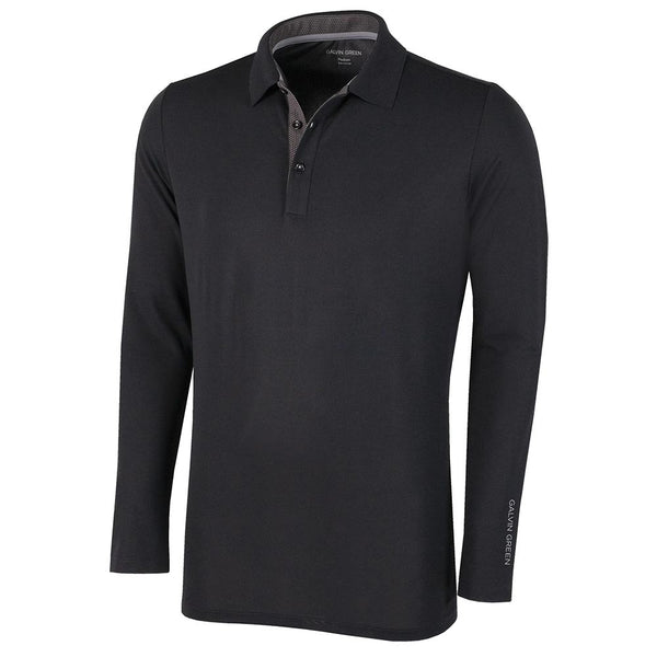 Galvin Green Marwin Golf Polo Black - FW22 Men