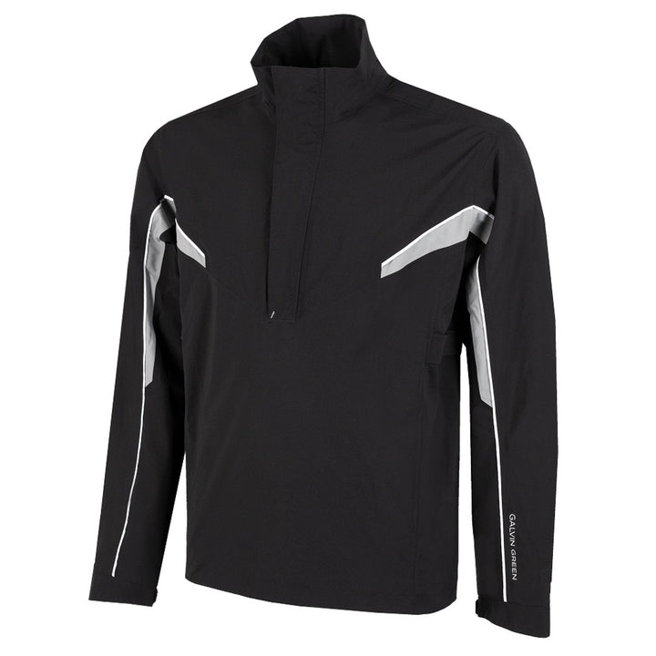 Galvin Green Abe Golf Pullover Black/Sharkskin/White - FW22 Men