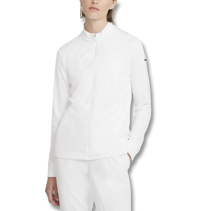 Nike Dri-FIT UV Victory Full Zip Golf Jacket White/Black - FW21 Women