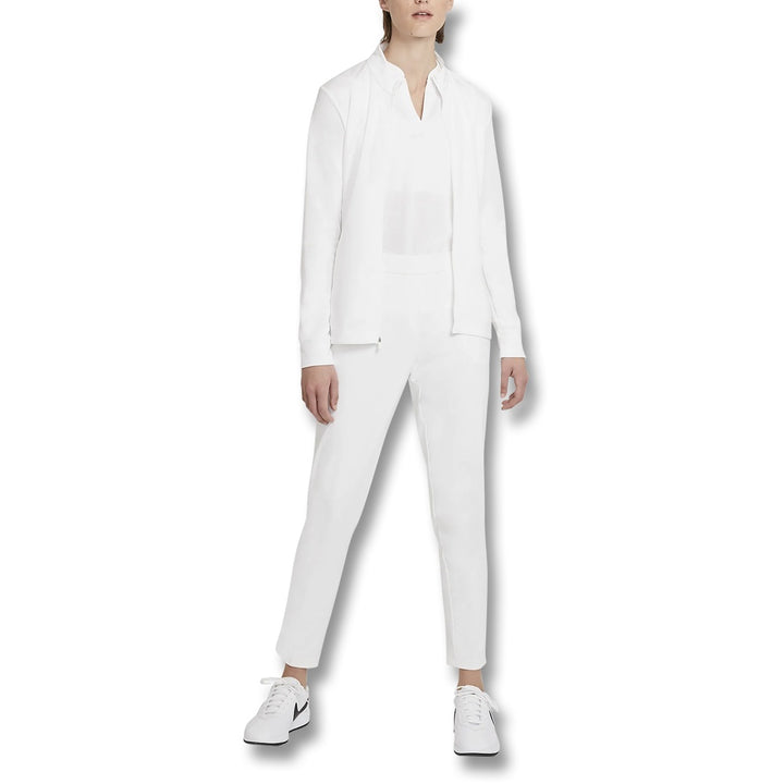 Nike Dri-FIT UV Victory Full Zip Golf Jacket White/Black - FW21 Women