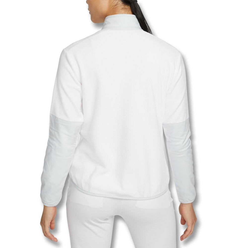 Nike Therma-FIT Victory 1/2-Zip Golf Pullover White/Photon Dust - FW21 Women