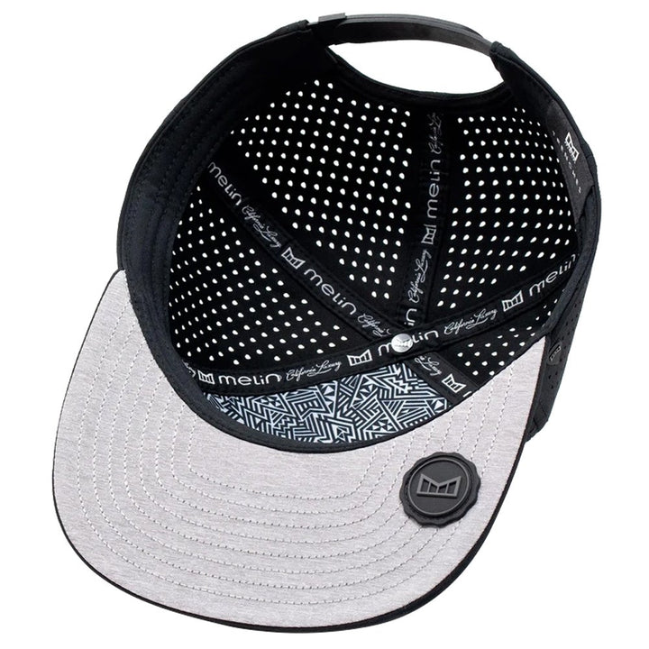 Melin Trenches Icon Hydro Golf Cap Black - 23 Men