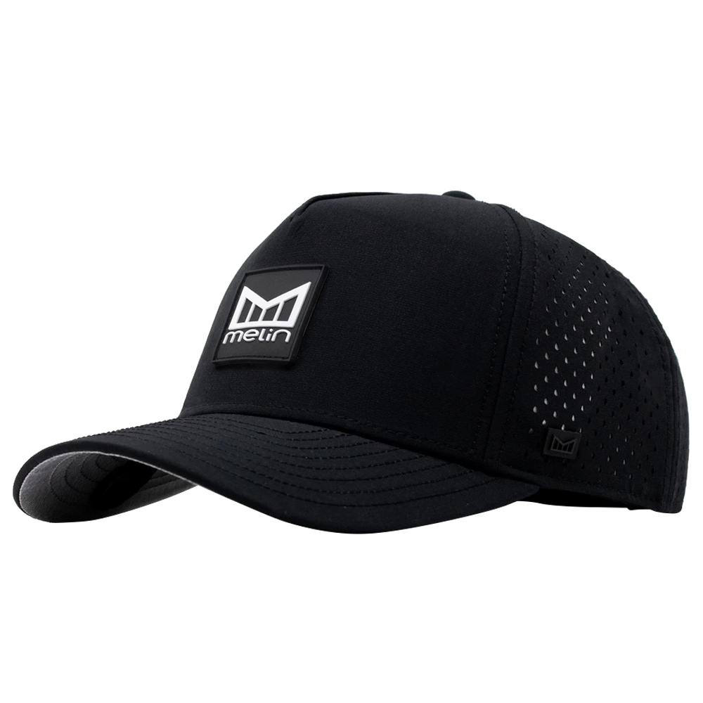 Melin Odyssey Stacked Hydro Golf Cap Black - SU23 Men