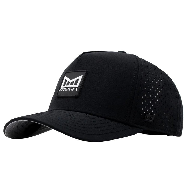 Melin Odyssey Stacked Hydro Golf Cap Black - SU23 Men