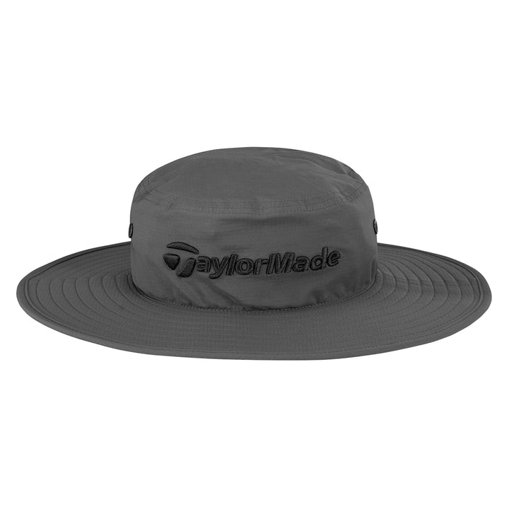 TaylorMade Performance Metal Eyelet Golf Bucket Hat Gray - 24 Men