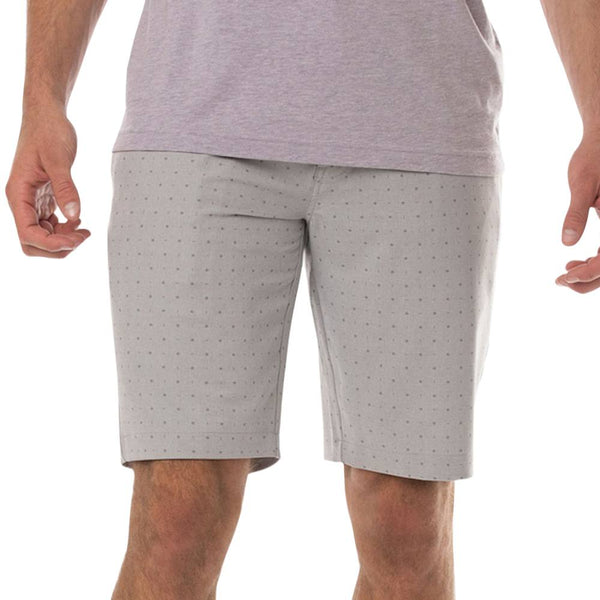 TravisMathew Barnacle Golf Shorts Heather Sleet - SS22 Men