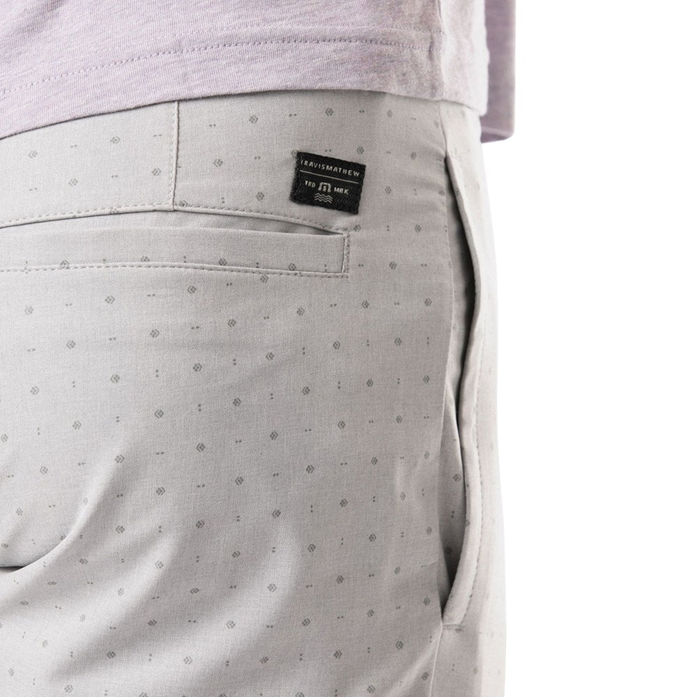 TravisMathew Barnacle Golf Shorts Heather Sleet - SS22 Men