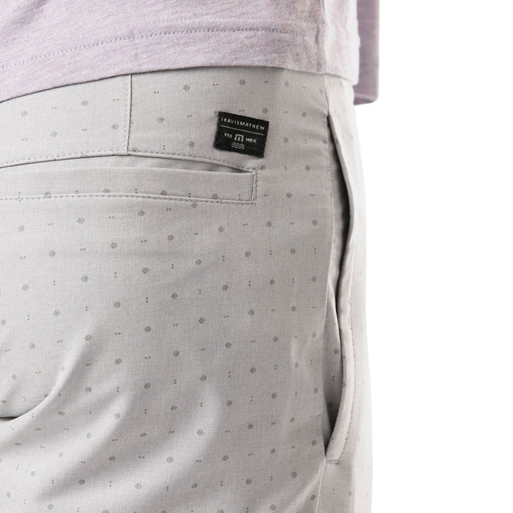 TravisMathew Barnacle Golf Shorts Heather Sleet - SS22 Men